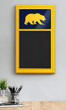 Cal Bears: Bear - Chalk Note Board - ONLINE ONLY!