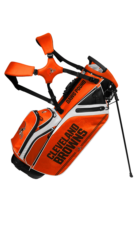 Cleveland Browns Caddie Carry Hybrid Golf Bag - ONLINE ONLY!