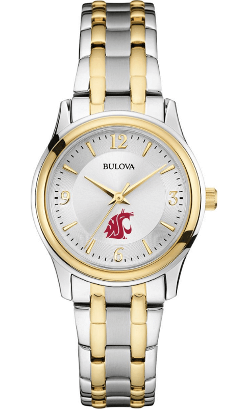 WSU Bulova Ladies' Two-Tone Watch - ONLINE ONLY!