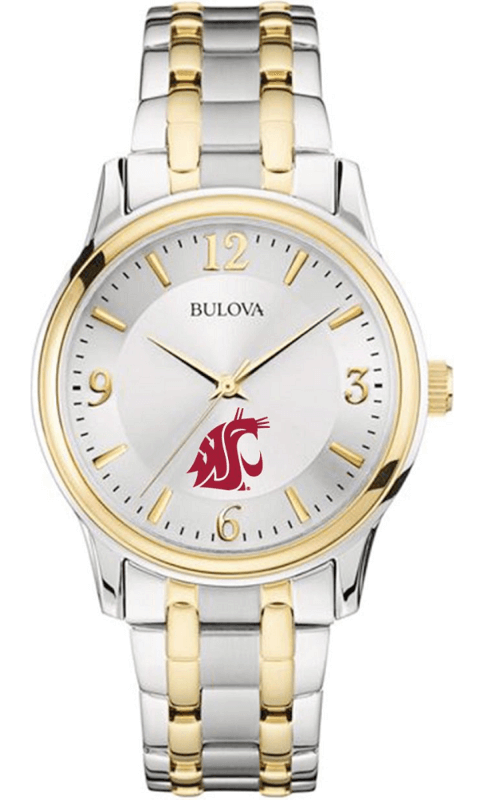 WSU Bulova Men's Two-Tone Watch - ONLINE ONLY!