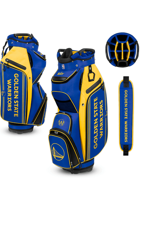 Golden State Warriors Golf Bag w/ Cooler - ONLINE ONLY!