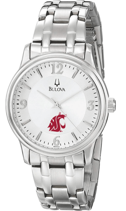 WSU Bulova Men's Silver Watch - ONLINE ONLY!