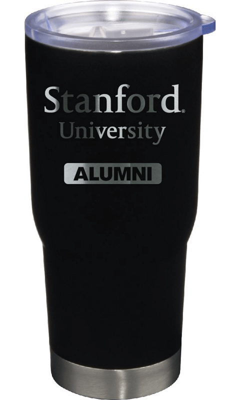 Stanford University: 22 oz Matte Black Stainless Steel Tumbler Alumni - ONLINE ONLY!