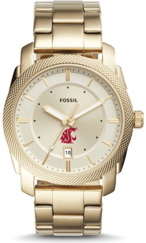 WSU Fossil Gold-Tone Stainless Steel Watch - ONLINE ONLY!