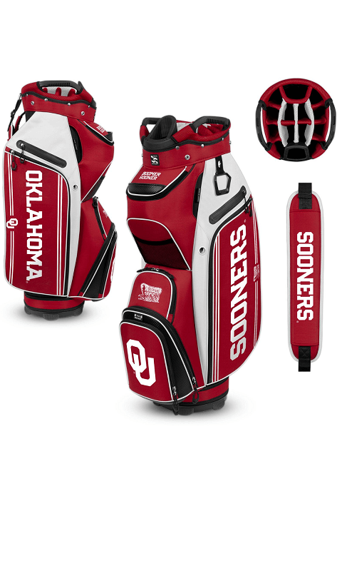 Oklahoma Sooners Golf Bag w/ Cooler - ONLINE ONLY!