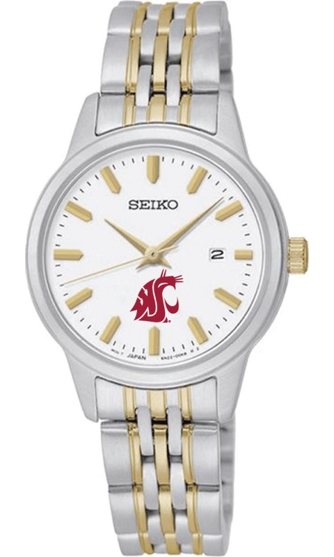 WSU Seiko Ladies' Two-Tone 28 mm Watch - ONLINE ONLY!