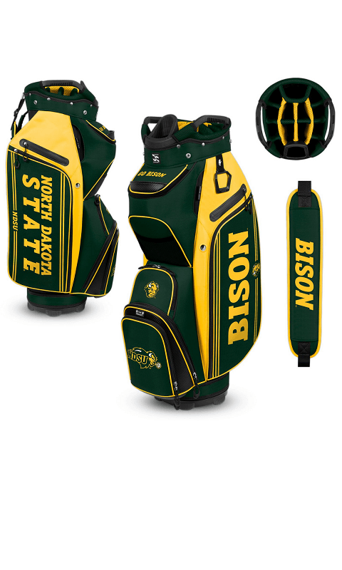 North Dakota State Bison Golf Bag w/ Cooler - ONLINE ONLY!