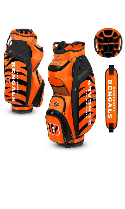 Cincinnati Bengals Golf Bag W/ Cooler - ONLINE ONLY!