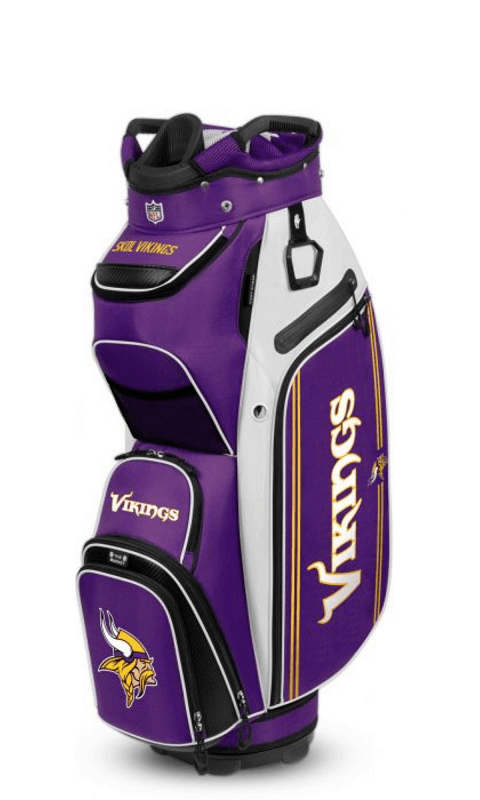 Minnesota Vikings Golf Bag W/ Cooler - ONLINE ONLY