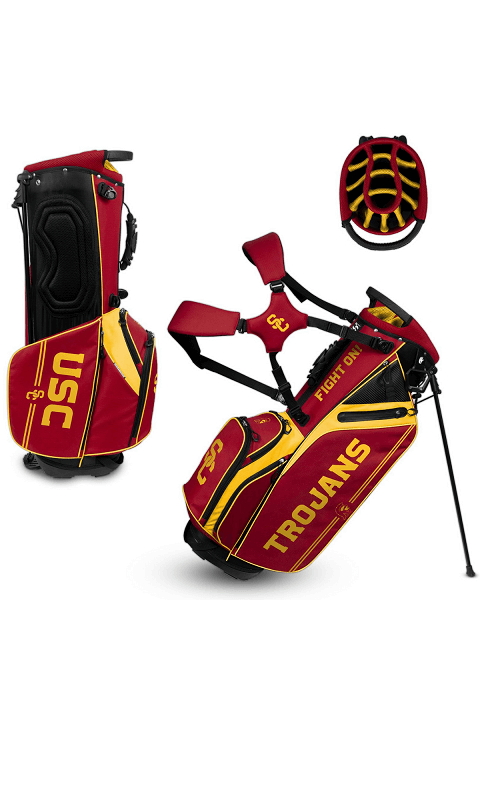 USC Trojans Caddie Carry Hybrid Golf Bag - ONLINE ONLY!