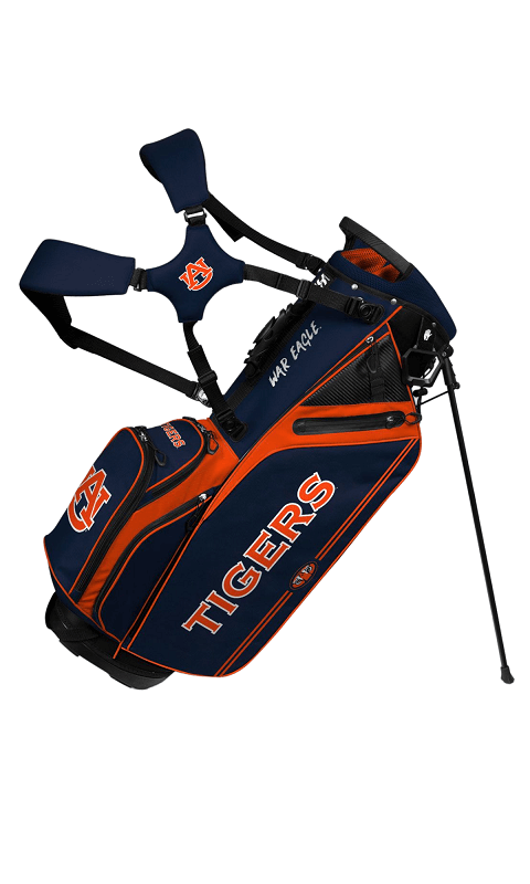 Auburn Tigers Caddie Carry Hybrid Golf Bag - ONLINE ONLY!