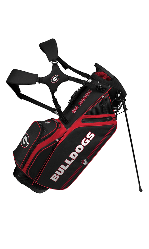 Georgia Bulldogs Caddie Carry Hybrid Golf Bag - ONLINE ONLY!