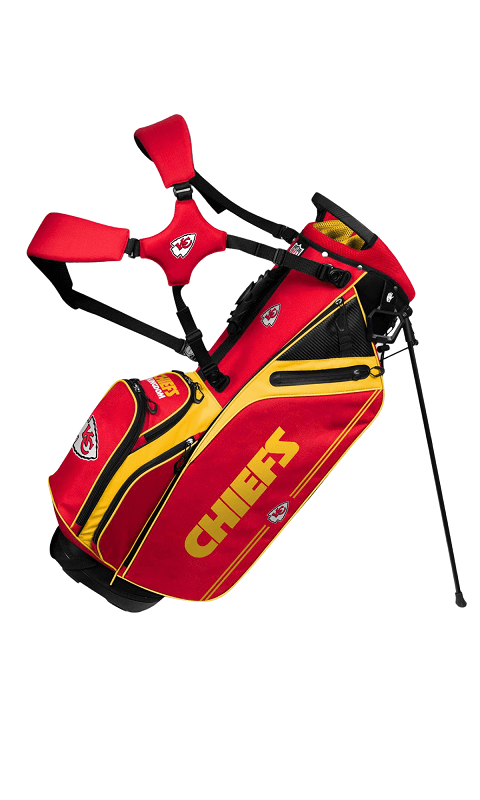 Kansas City Chiefs Caddie Carry Hybrid Golf Bag - ONLINE ONLY!