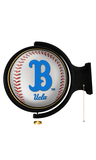 UCLA Bruins: Baseball - Round Rotating Lighted Wall Sign - ONLINE ONLY!