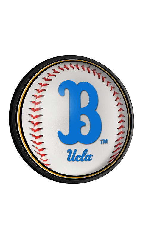 UCLA Bruins: Baseball - Slimline Lighted Wall Sign - ONLINE ONLY!