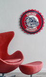 Gonzaga Bottle Cap Wall Clock- Red - ONLINE ONLY!