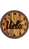 UCLA Bruins: Branded "Faux" Barrel Top Wall Clock - ONLINE ONLY!