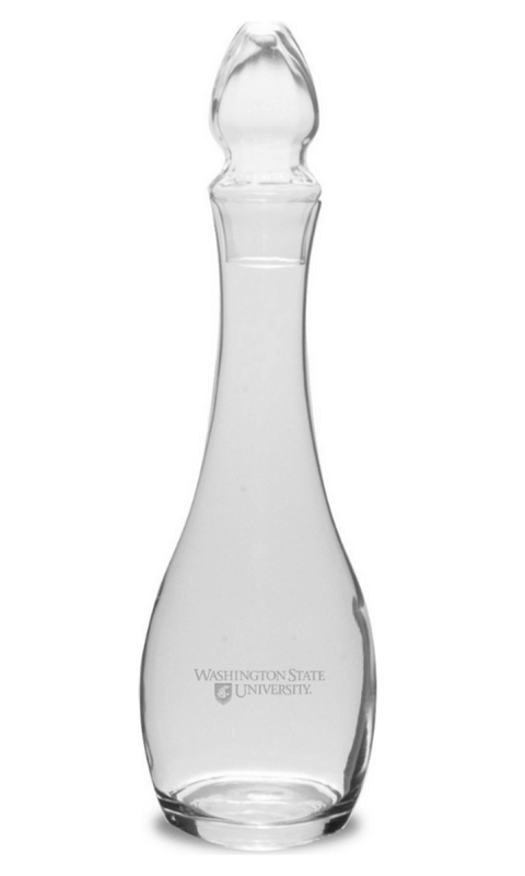 WSU Wide Bottom Decanter - 47.5 oz - ONLINE ONLY!