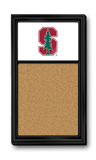 Stanford Cardinal: Cork Note Board - Black - ONLINE ONLY!
