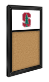 Stanford Cardinal: Cork Note Board - Black - ONLINE ONLY!