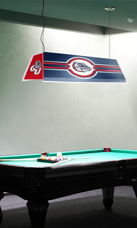 Gonzaga Bulldogs: Edge Glow Pool Table Light - Navy - ONLINE ONLY!