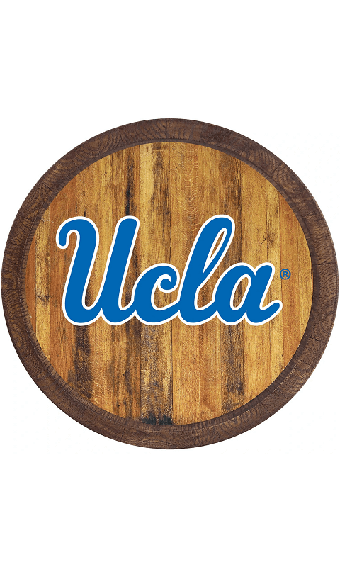 UCLA Bruins: "Faux" Barrel Top Sign - ONLINE ONLY!