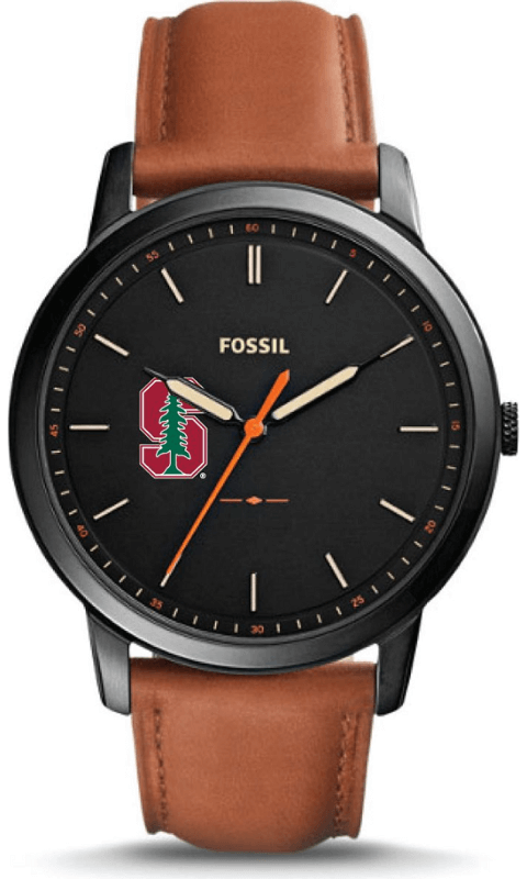 Stanford University: Fossil The Minimalist Slim Three-Hand Light Brown Leather Watch - ONLINE ONLY!