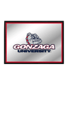 Gonzaga Bulldogs: Framed Mirrored Wall Sign - Red - ONLINE ONLY!