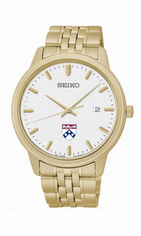 Penn Gold 41.5MM Seiko Men Watch- ONLINE ONLY!