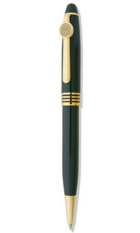 YALE GREEN BALL POINT PEN - ONLINE ONLY!