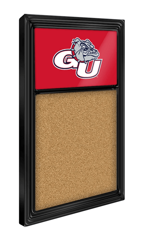 Gonzaga Bulldogs: GU - Cork Note Board - Red - ONLINE ONLY!