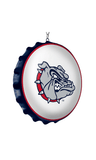 Gonzaga Bulldogs: Bottle Cap Dangler - White and Navy - ONLINE ONLY!