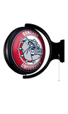 Gonzaga Bulldogs: Original Round Rotating Lighted Wall Sign - ONLINE ONLY!