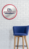 Gonzaga Bulldogs: Modern Disc Mirrored Wall Sign - Red - ONLINE ONLY!