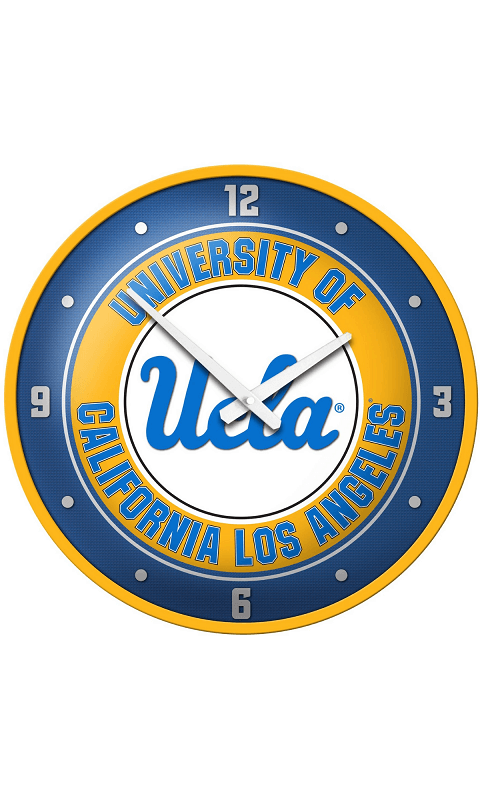 UCLA Bruins: Modern Disc Wall Clock - ONLINE ONLY!