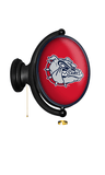 Gonzaga Bulldogs: Original Oval Rotating Lighted Wall Sign - Red -ONLINE ONLY!