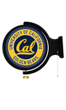 Cal Bears: Original Round Rotating Lighted Wall Sign - ONLINE ONLY!