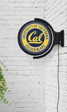 Cal Bears: Original Round Rotating Lighted Wall Sign - ONLINE ONLY!