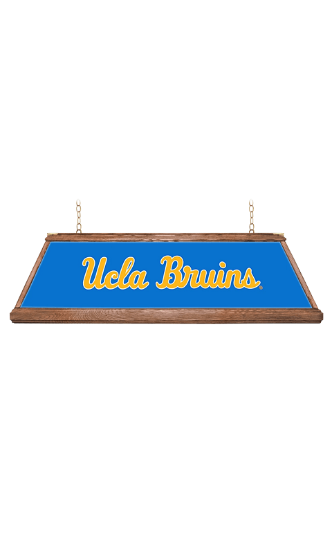 UCLA Bruins: Premium Wood Pool Table Light - Blue - ONLINE ONLY!