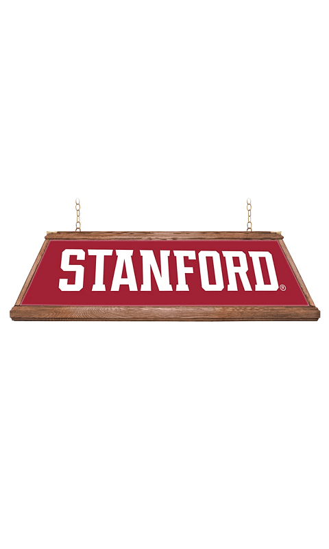 Stanford Cardinal: Premium Wood Pool Table Light - ONLINE ONLY!