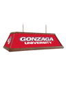Gonzaga Bulldogs: Premium Wood Pool Table Light - Red - ONLINE ONLY!