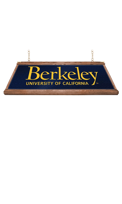 Cal Bears: Premium Wood Pool Table Light - ONLINE ONLY!