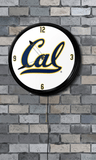 Cal Bears: Retro Lighted Wall Clock - ONLINE ONLY!