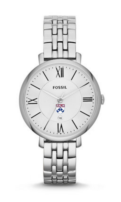 Penn Silver Jacqueline Fossil Watch- ONLINE ONLY!