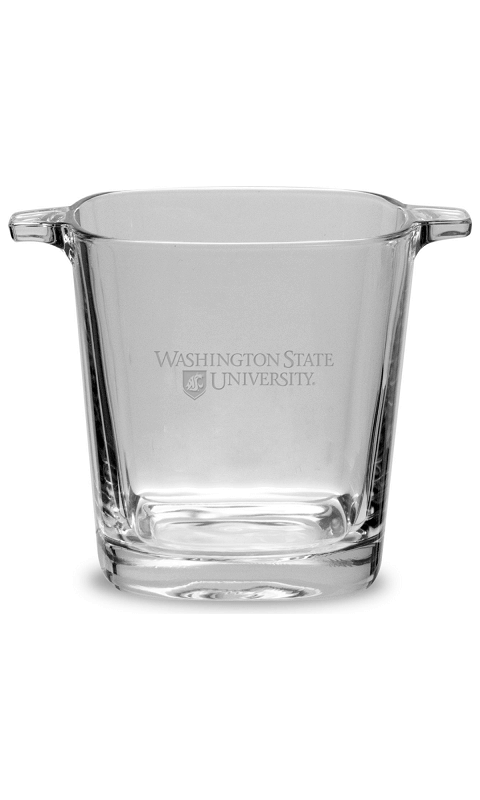 WSU Classic Square Ice Bucket - 5.75''H - ONLINE ONLY!