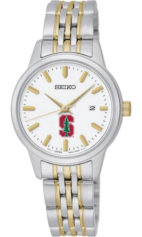 Stanford University: Seiko Ladies' Two-Tone 28 mm Watch - ONLINE ONLY!