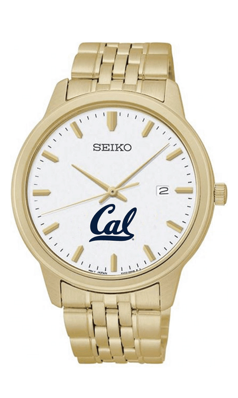 UC Berkeley - Seiko Men's Gold 41.5 mm Watch - ONLINE ONLY!