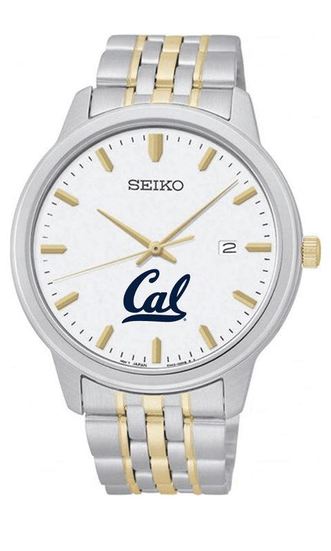 UC Berkeley - Seiko Men's Two-Tone 41.5 mm Watch - ONLINE ONLY