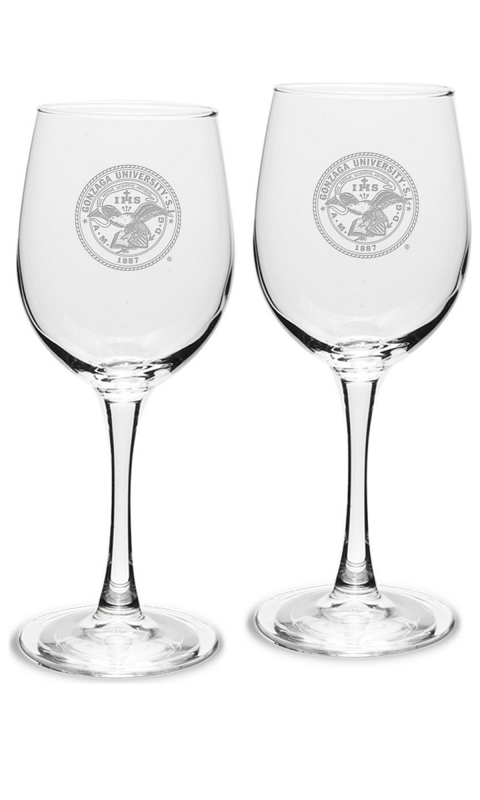 GONZAGA Set of 2 White Wine Glass - 12 oz- ONLINE ONLY