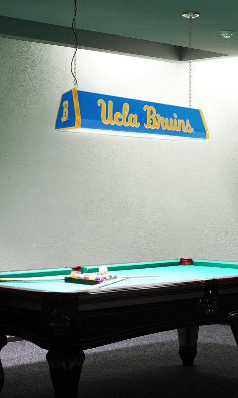 UCLA Bruins: Standard Pool Table Light - Blue - ONLINE ONLY!
